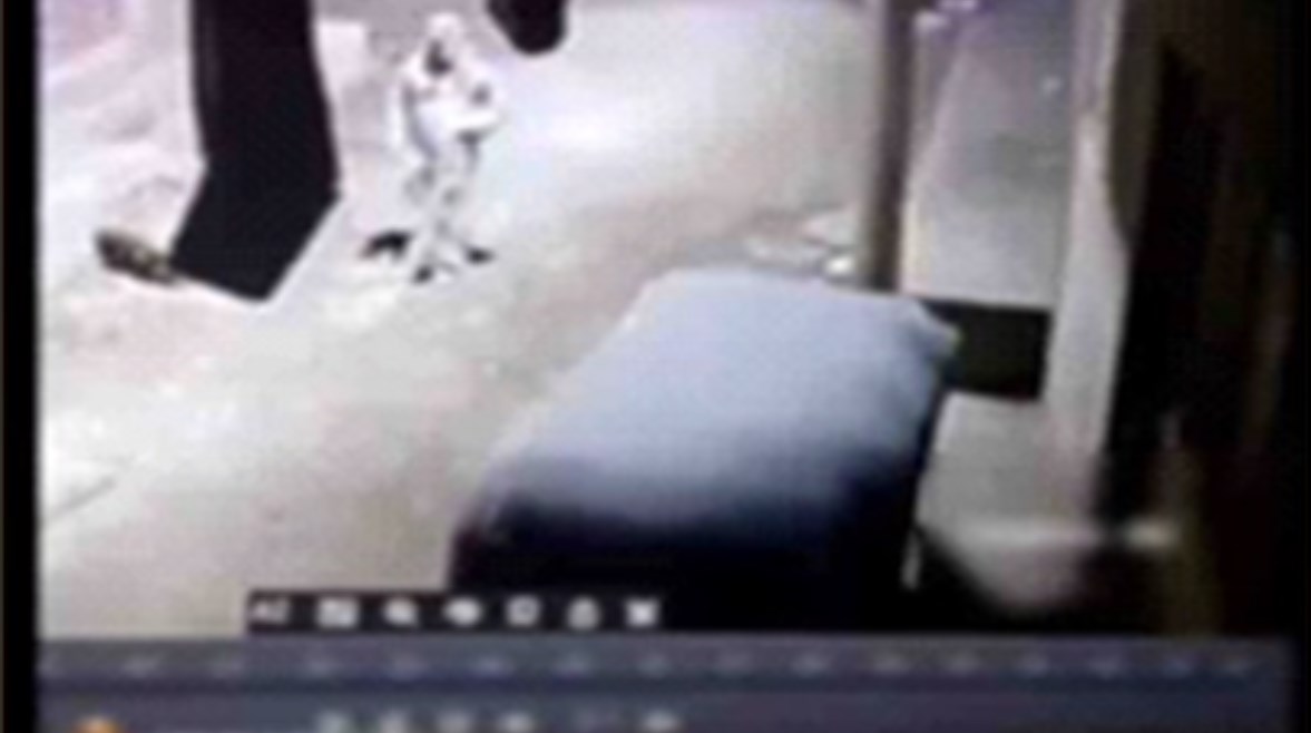 لقطة من الفيديو المتداول 