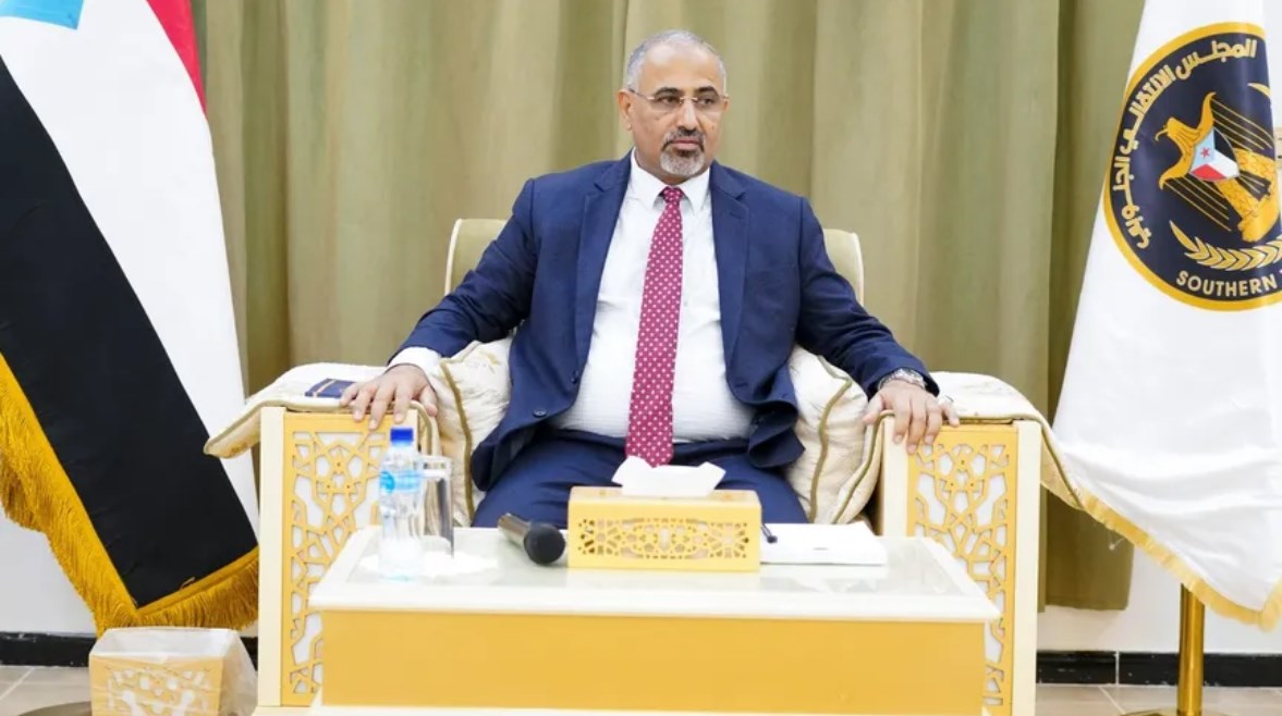 عيدروس الزبيدي رئيس المجلس الانتقالي الجنوبي في اليمن