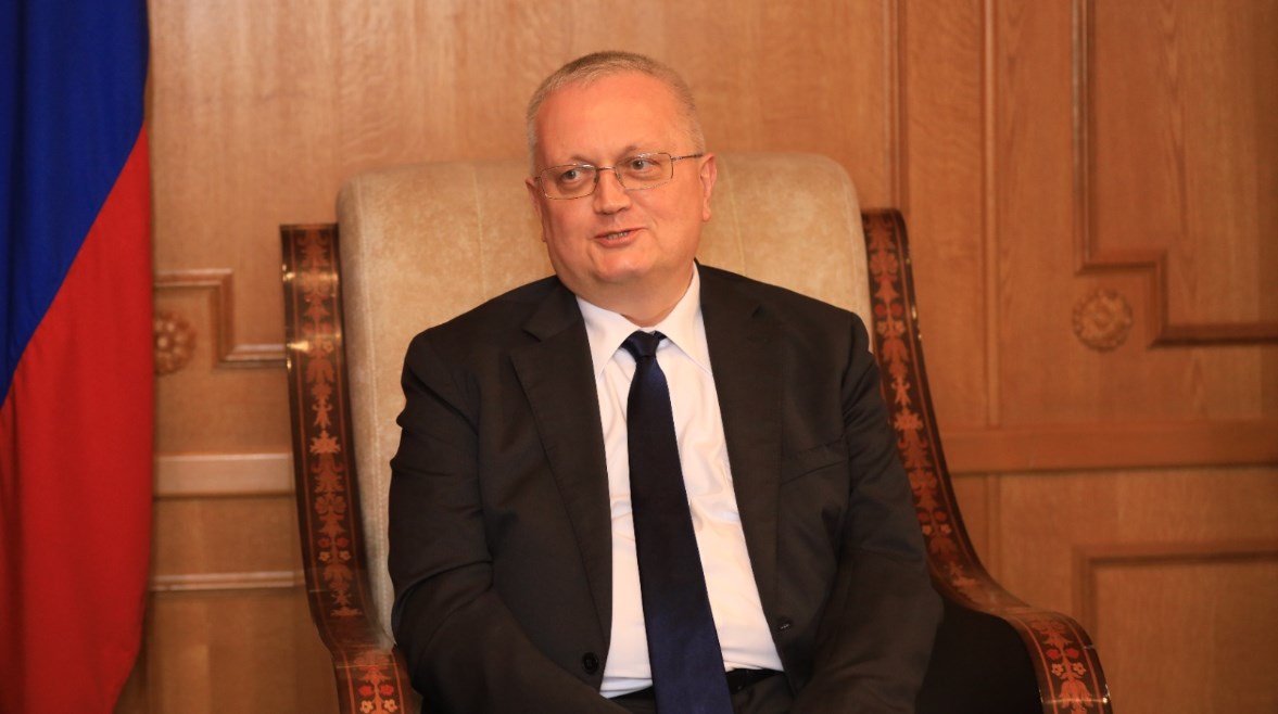 السفير الروسي جيورجي بورسينكو، لدى القاهرة