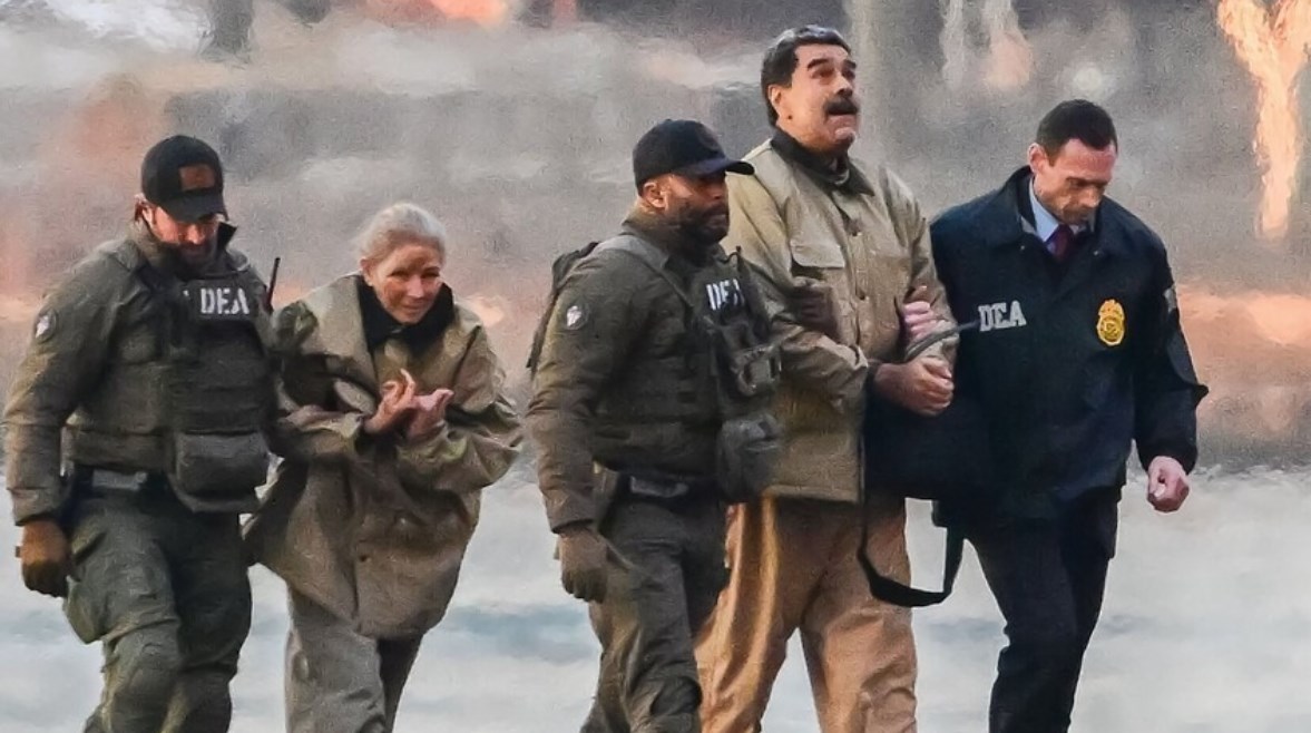 نيكولاس مادورو وزوجته 