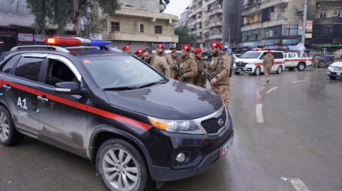 أفراد من الشرطة العسكرية السورية 