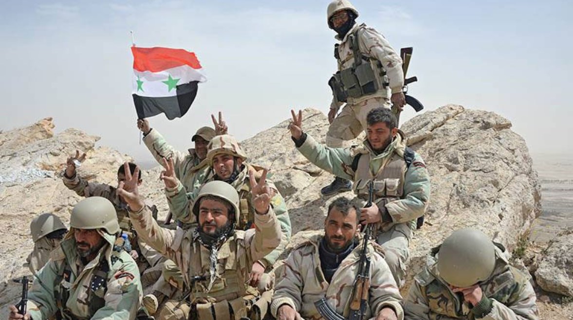 عناصر من الجيش السوري