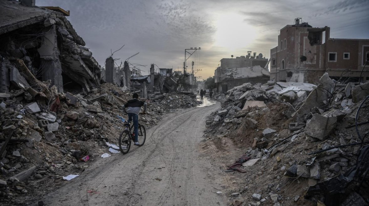 الدمار في غزة بسبب الحرب الإسرائيلية