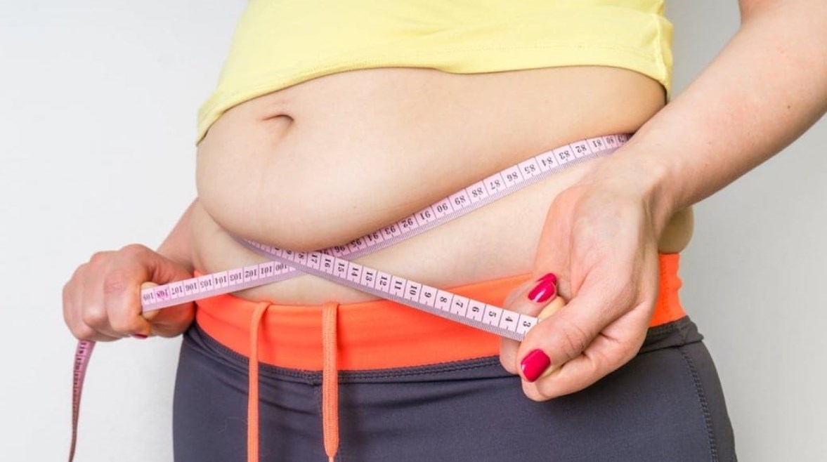 الدهون الحشوية بالبطن