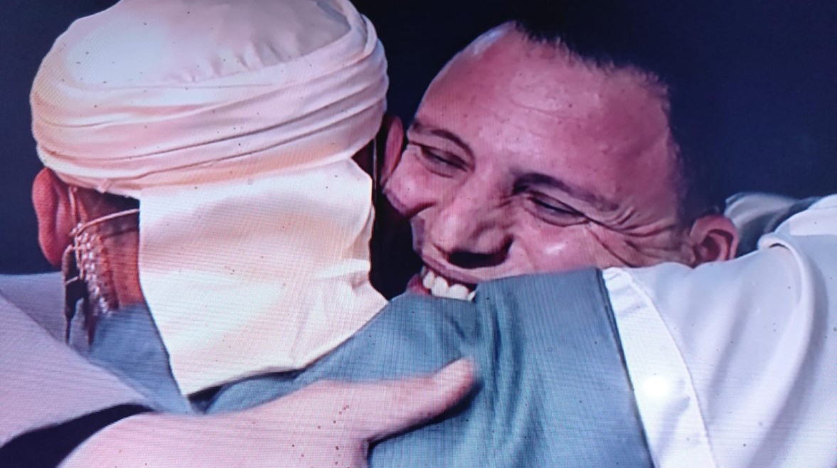 صداقة قديمة تجمع بين الشيخ محمد عاصف والقارئ محمود السيد 