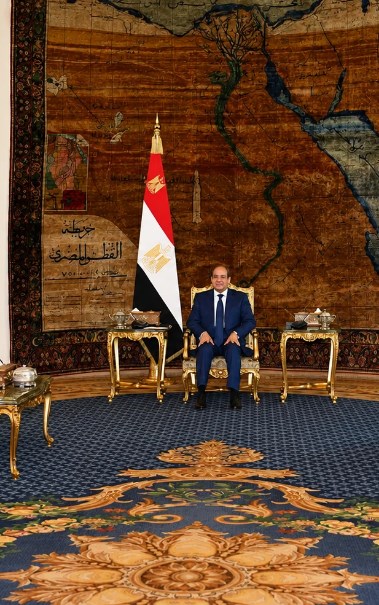 الرئيس عبدالفتاح السيسي مع دول المجموعة الرباعية