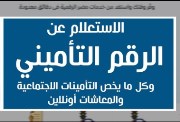 الاستعلام عن الرقم التأميني لأول مرة 2026