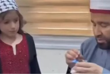 فيديو السبحة لوزير الأوقاف الفلسطيني