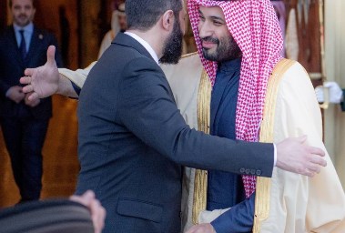 الشرع وبن سلمان