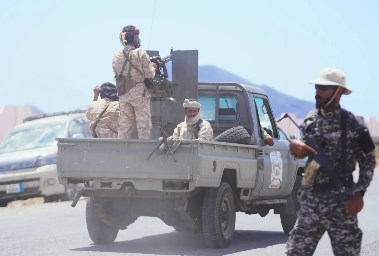 عناصر من القوات المسلحة اليمنية