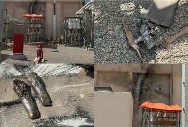 استهداف محطة كهرباء في المدينة المنورة