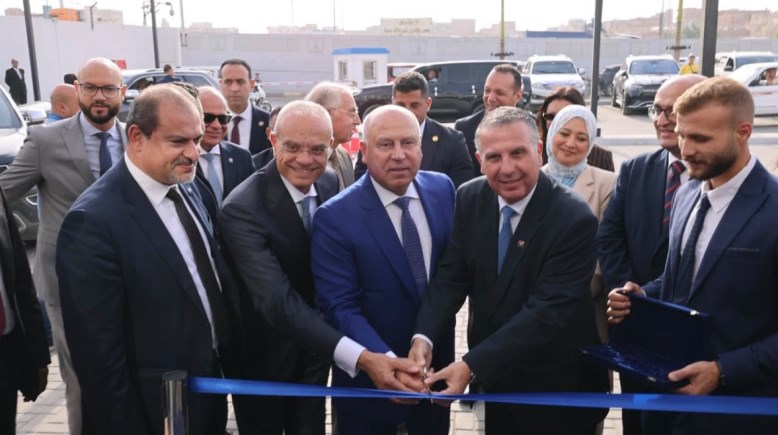 افتتاح ميناء العامرية الجاف