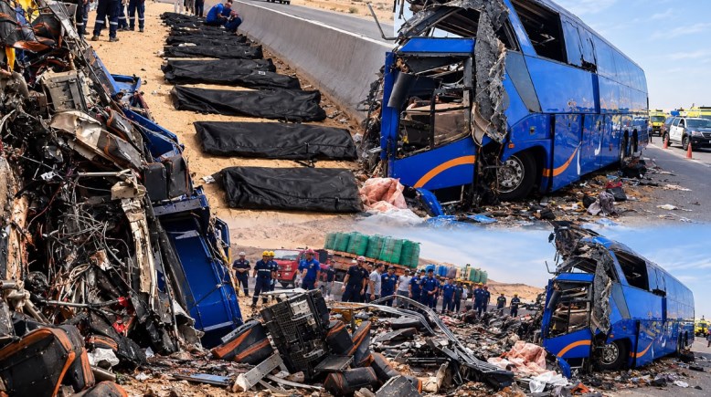 حادث طريق أسيوط الغربي