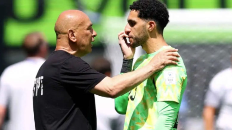 حسام حسن ومصطفى شوبير 