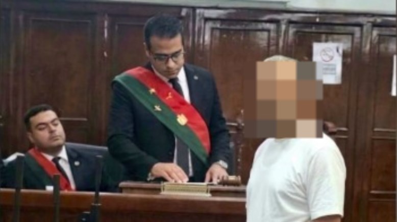 المتهم وممثل النيابة 