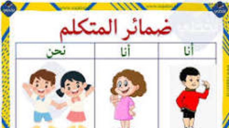تدريبات على ضمائر المتكلم مع الحل