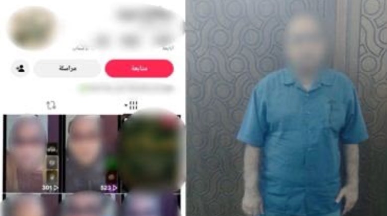المتهم وجانب من الواقعة 