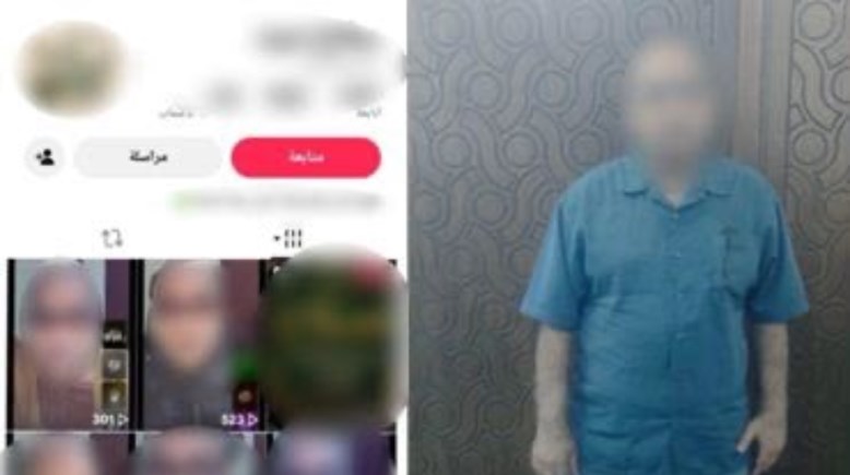 المتهم وجانب من الواقعة 