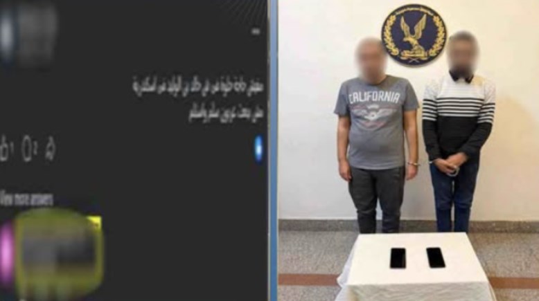 المتهمين وجانب من الواقعة 