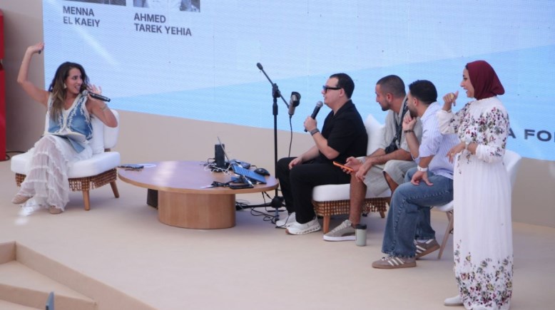 منة عدلي القيعي في ندوتها بمهرجان الجونة