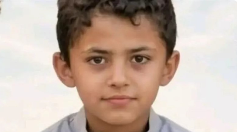 صورة الطفل المتوفي