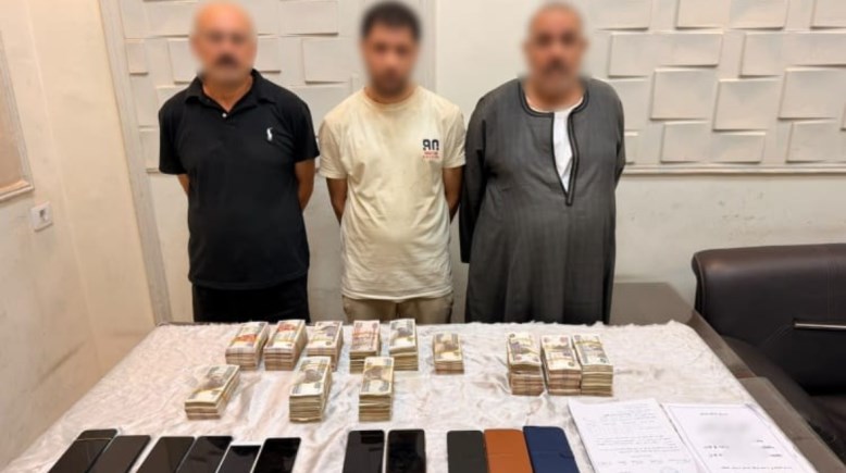 المتهمون والمضبوطات 