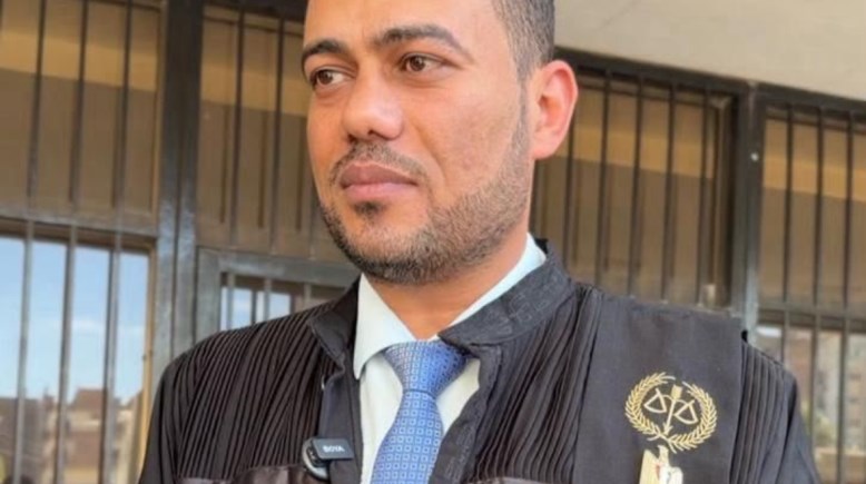 الدكتور أحمد حمد، محامي المتهم