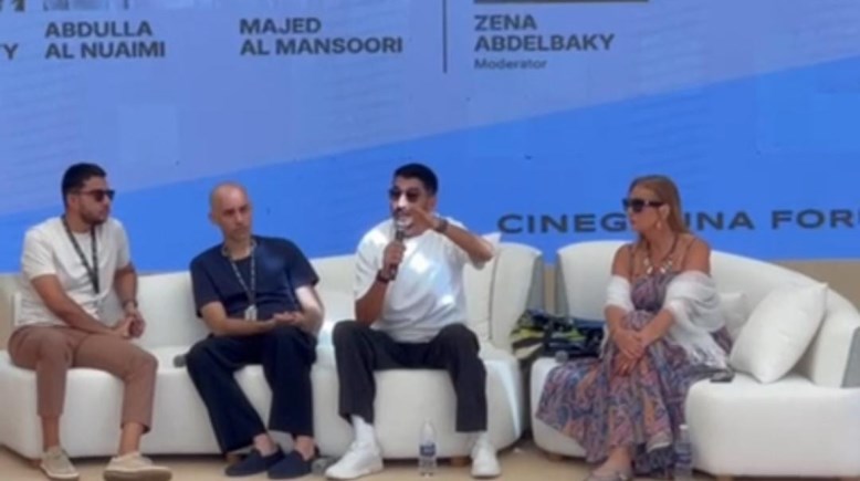 كريم الشناوي في ندوة المستقبل يتحدث العربية 