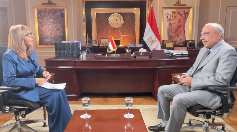 لقاء وزير الكهرباء مع لميس الحديدي 