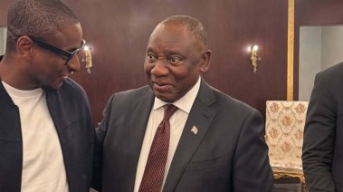  سيريل رامافوزا ورولاني موكوينا