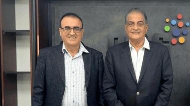 أسامة كمال، رئيس مجلس إدارة شركة "تريد فيرز إنترناشيونال"، و نضال أبوزكي، المؤسس والمدير العام لمجموعة "أورينت بلانيت"