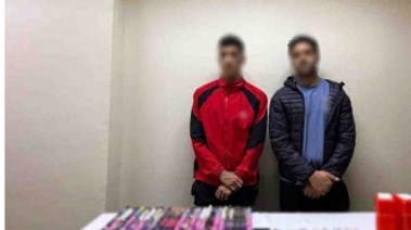 المتهمين والمضبوطات