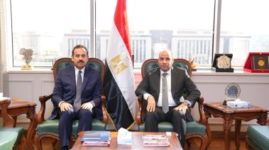 وزير العمل حسن رداد ورئيس مجلس إدارة جهاز مستقبل مصر للتنمية المستدامة