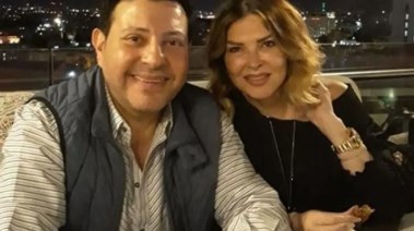 هاني شاكر وزوجته