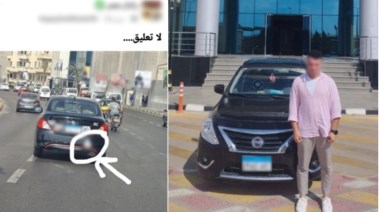 المتهم وجانب من الواقعة 