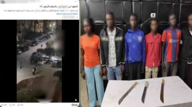 المتهمون وجانب من الواقعة
