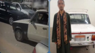 المتهم وجانب من الواقعة 
