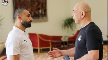 محمد صلاح وحسام حسن