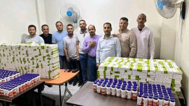جانب من المضبوطات 