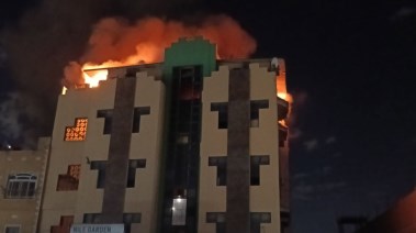 حريق مدرسة النيل في أوسيم