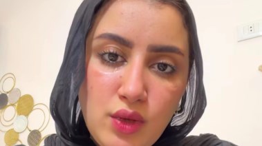 السيدة صاحبة مقطع الفيديو 