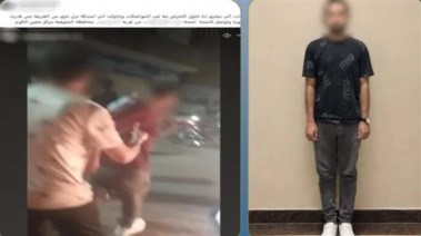 المتهم وجانب من الواقعة 