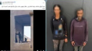 المتهمين وجانب من الواقعة 