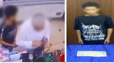 المتهم وجانب من الواقعة 