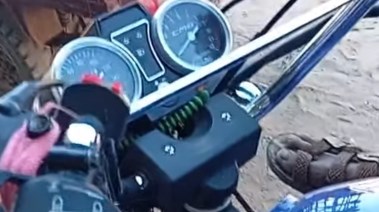 التوكتوك الذى ظهر فى مقطع فيديو متداول  
