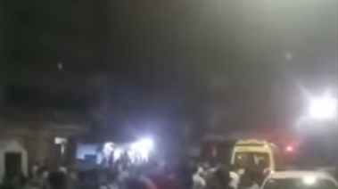 حريق كبير فى دشنا 