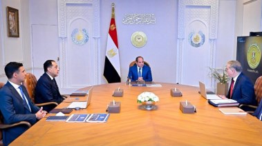 خلال اجتماع الرئيس السيسي