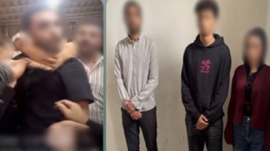المتهمون وجانب من الواقعة