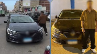 المتهم وجانب من الواقعة