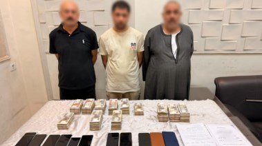 المتهمون والمضبوطات 